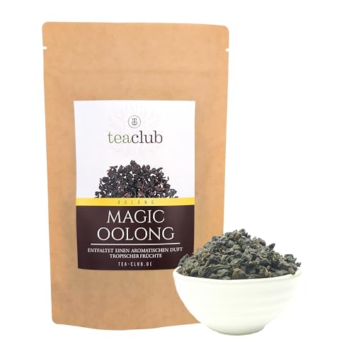 Oolong Tee Schwarz Taiwan 50g, Oolongtee Formosa Magic Oolong, Halbfermentierter Schwarzer Tee, TeaClub Black Tea von TeaClub