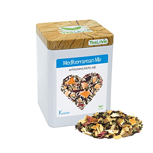 TeaLaVie - erfrischend leicht süß (90g) Mediterranean Mix - Kräutertee lose von TeaLaVie