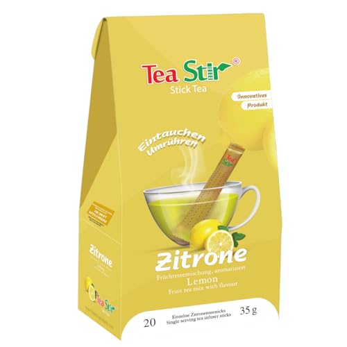 Zitronentee | 20 umweltfreundliche Teesticks - Tea Sticks von TeaStir