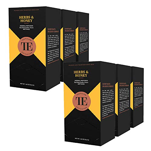 teahouse exclusives TE Herbs & Honey, 20 Gourmet Tea Bag / 6er Pack von Teahouse Exclusives