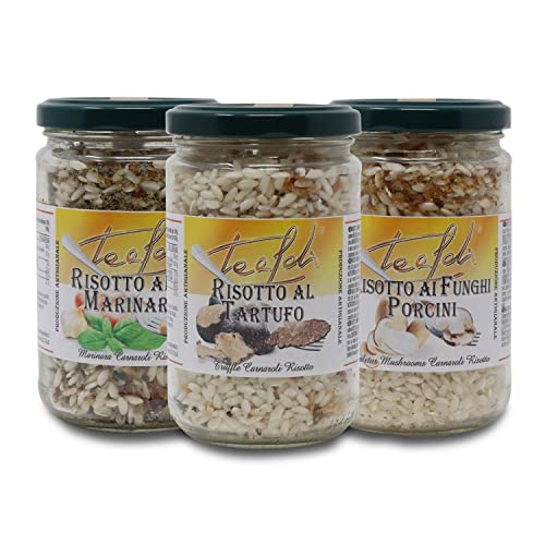 FEINKOST Italienisches Probierpaket Risotto - 3er Set von ANTICO PASTIFICIO TEALDI