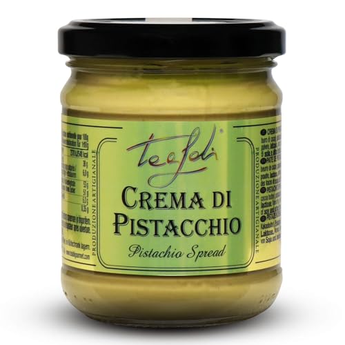 Italienische Pistaziencreme mit 15% Pistazien, ohne Palmöl, 220 g von ANTICO PASTIFICIO TEALDI