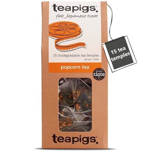 teapigs Popcorn Herbal Tea Bags Made With Whole Leaves (1 Pack of 15 Tea bags), 61.5 g von Teapigs