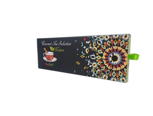 Teastir Gourmet Tee Selection, 6 X Sorten je 10 umweltfreundliche Teesticks von Teastir