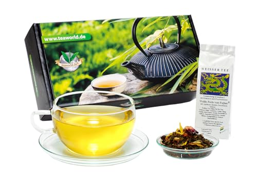 4x50g Weißer Tee Probierpaket - Tee kaufen leicht gemacht von Teaworld