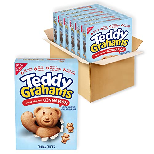 Teddy Grahams Crackers, (Cinnamon, 10-Ounce Boxes, 6-Pack) von Teddy Grahams