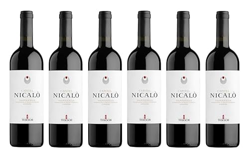 6x 0,75l - 2021er - Tedeschi - Capitel Nicalò - Valpolicella Superiore D.O.P. - Veneto - Italien - Rotwein trocken von Tedeschi