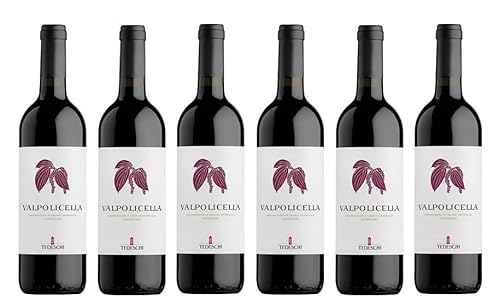 6x 0,75l - 2021er - Tedeschi - Valpolicella Superiore D.O.P. - Veneto - Italien - Rotwein trocken von Tedeschi