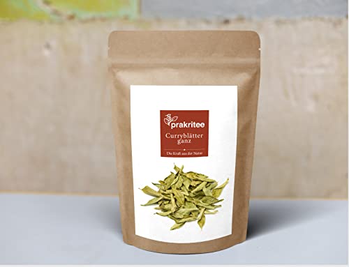 Curryblätter ganz 500g (2X250g) | Curryblätter ganz | Nachhaltig angebaut | Curryblätter | Curry tree leaves whole | von Tee aus Nepal