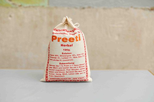 Preeti Herbal Tee Ingwer Tee Tee aus Nepal | Kräuter Tee | Herbal Tea | Ginger Tea | 100g von Tee aus Nepal