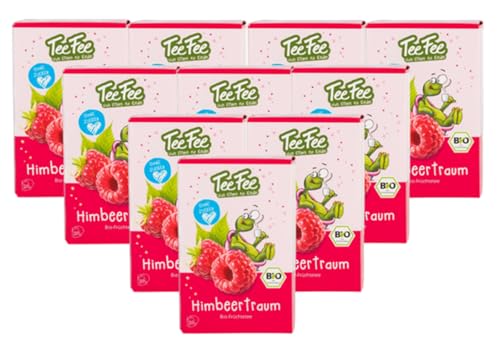 TeeFee - Himbeertraum Bio Früchtetee Kindertee | 10 x 30g von TeeFee