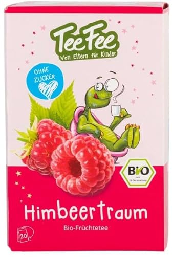 TeeFee - Himbeertraum Bio Früchtetee Kindertee | 20 x 1,5g von TeeFee