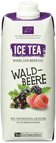 TeeGschwendner Ice Tea Waldbeere BIO TeeGschwendner, 3er Pack (3 x 500 ml) von XGAGHB