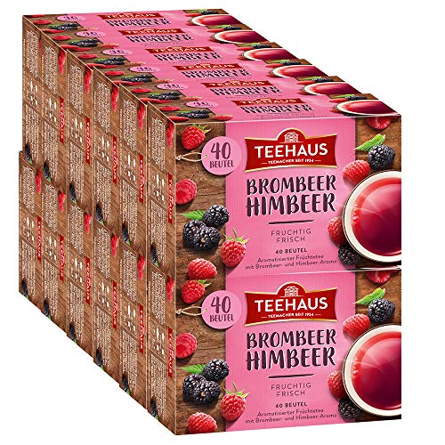 Teehaus Brombeer-Himbeer 12er Pack von Teehaus