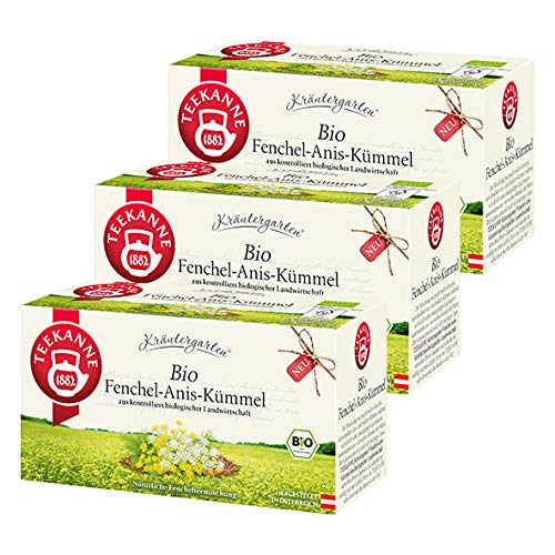 Teekanne Bio Fenchel-Anis-K?mmel / 3er Pack von Teekanne GmbH Gastro / GV Division