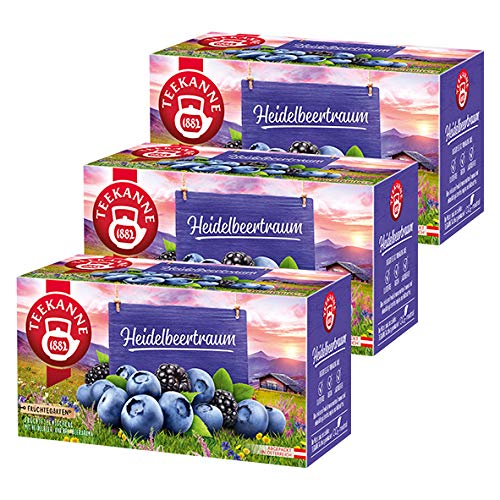 Teekanne Heidelbeertraum - 3er Pack Fruchttee, Normal, 1.5 kg von Teekanne GmbH Gastro / GV Division