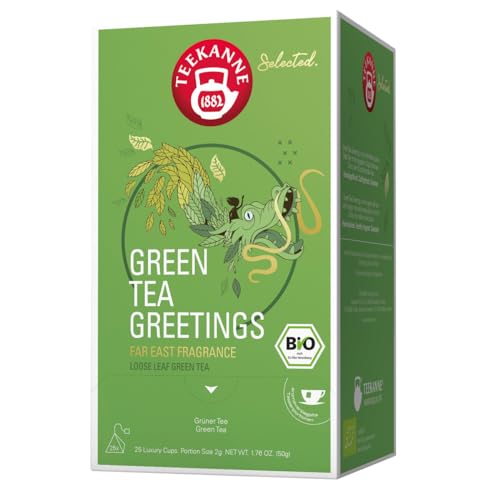 Bio Lux. Cup Green Tea Greetings RFA von Teekanne