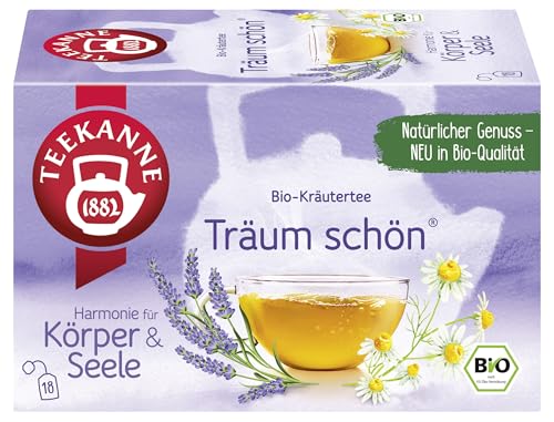 TEEKANNE Träum Schön® Bio-Kräutertee, 10 Packungen x 18 Beutel (10x 30,6g) von Teekanne