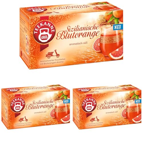 Sizilianische Blutorange, 3er Pack von Teekanne