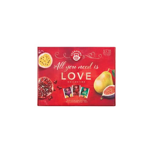 Teekanne *LOVE Fruits * Collection Box * 3 x 10 Beutel Früchtetee mit Geschenk von Pere’s Candy von Teekanne