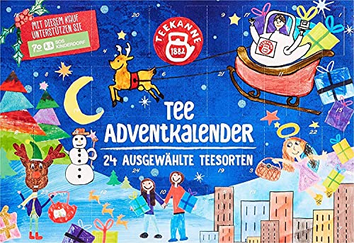 Teekanne Adventskalender Tee, mit 25 erlesenen Sorten, 57 g von Teekanne