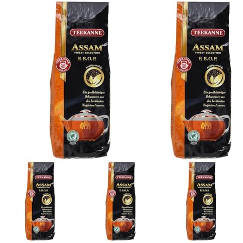 Teekanne Assam - 250 g (Packung mit 5) von Teekanne