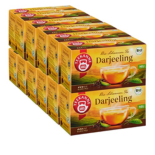 Teekanne Bio Darjeeling, 12er Pack von Teekanne