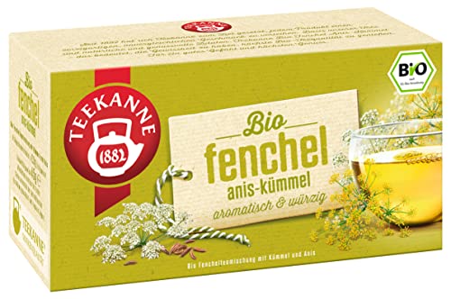 Teekanne Bio Fenchel Anis Kümmel, 12er Pack (12 x 45 g) von Teekanne