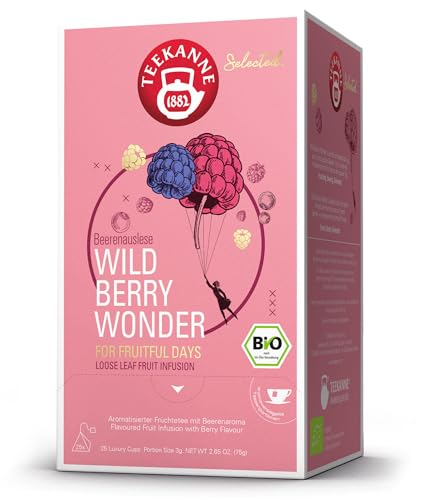 Teekanne Bio Lux. Cup Wild Berry Wonder von Teekanne