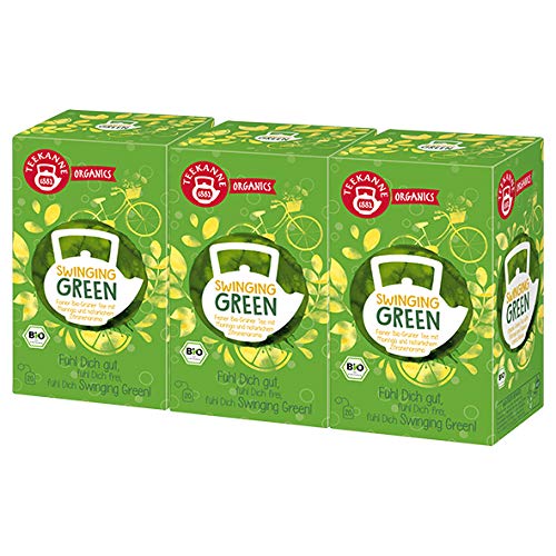 Teekanne Bio Organics Swinging Green, 3er Pack von Teekanne