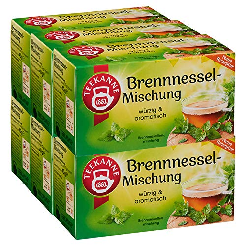 Teekanne Brennnessel-Mischung, 6er Pack von Teekanne