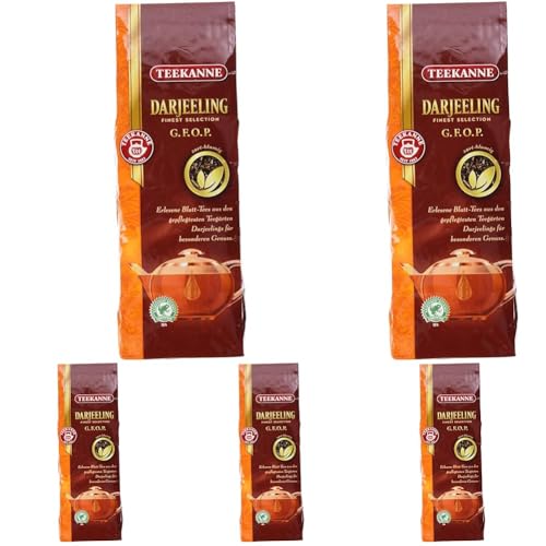 Teekanne Darjeeling - 250 g (Packung mit 5) von Teekanne