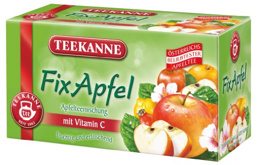 Teekanne FixApfel, Apfelteemischung mit Vitamin C - 20St. von Teekanne