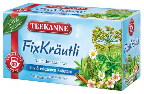 Teekanne FixKräutli, natürlicher Kräutertee aus 8 erlesenen Kräutern - 20St. von Teekanne