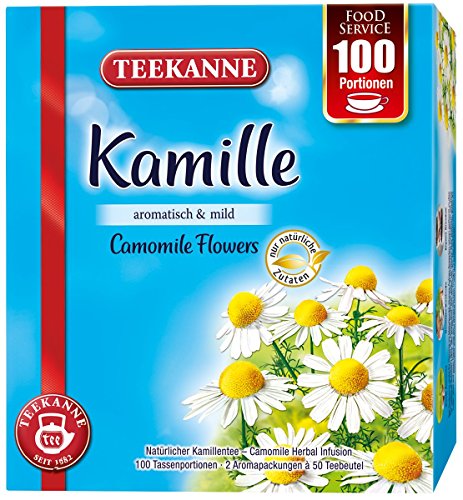 Teekanne Fixmille Glasportionen 100 Beutel, 1er Pack (1 x 120 g Packung) von Teekanne