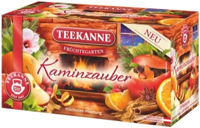 Teekanne Früchtegarten 20er, Kaminzauber von Teekanne