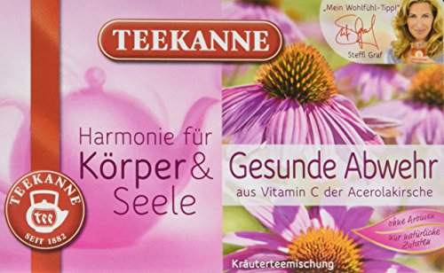 Teekanne Gesunde Abwehr Kr?uterteemischung 20 Beutel, 2er Pack (2 x 40 g Packung) von Teekanne