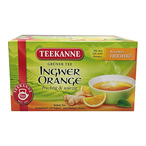 Teekanne Gr?ner Tee Orange & Ingwer 20 x 1.75g von Teekanne