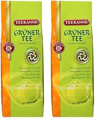 Teekanne Grüner Tee - 250 g (Packung mit 2) von Teekanne