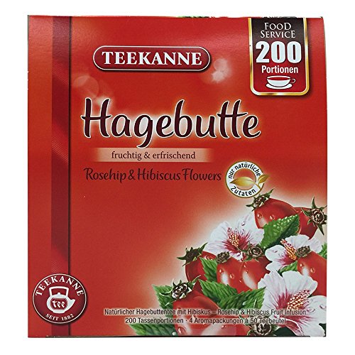 Teekanne Hagebutte, 1er Pack (1 x 490 g) von Teekanne