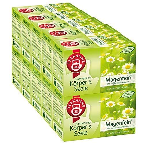 Teekanne Harmonie für Körper & Seele Bio "Magenfein", 10er Pack, 10 x 18 Teebeutel (10 x 40 g) von Teekanne