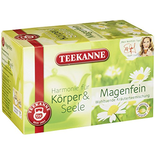 Teekanne Harmonie f?r K?rper & Seele "Magenfein", 5er Pack, 5 x 20 Teebeutel (5 x 40 g) von Teekanne