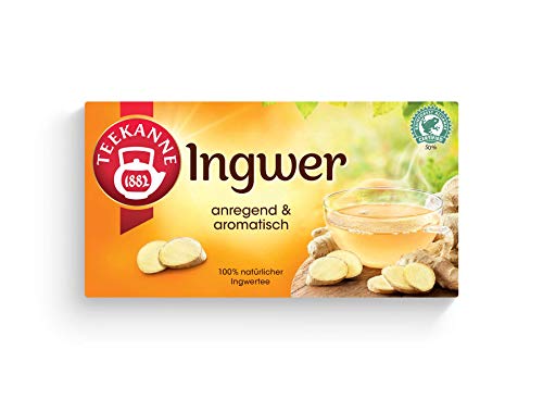 Teekanne Ingwer 18 Beutel, 12er Pack (12 x 36 g) von Teekanne