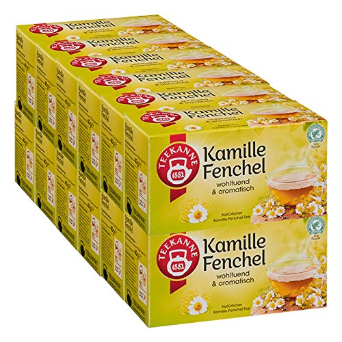 Teekanne Kamille-Fenchel 12er Pack von Teekanne