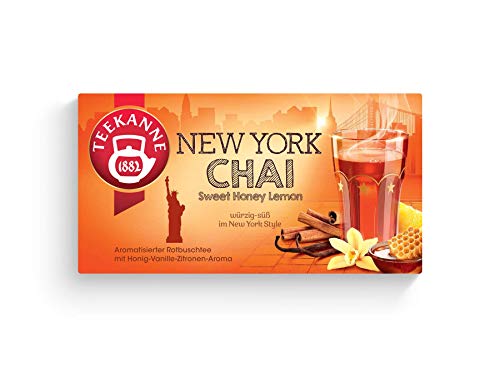 Teekanne New York Chai, 6er Pack (6 x 20 Teebeutel), 6 x 35 g von Teekanne