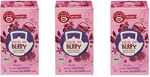 Teekanne Organic Bio You´re my Berry, 3er Pack (3 x 45 g) von Teekanne