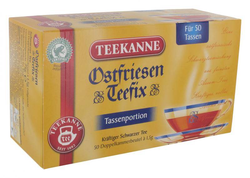 Teekanne Ostfriesen Teefix von Teekanne