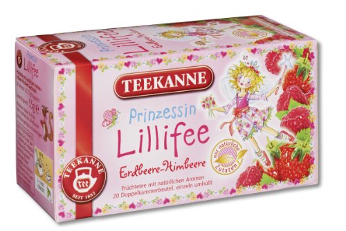 Teekanne Prinzessin Lillifee Erdbeere-Himbeere, 20 Beutel, 55g von Teekanne