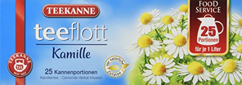 Teekanne Teeflott Kamillentee (Teebeutel), 2er Pack (2 x 81 g) von Teekanne