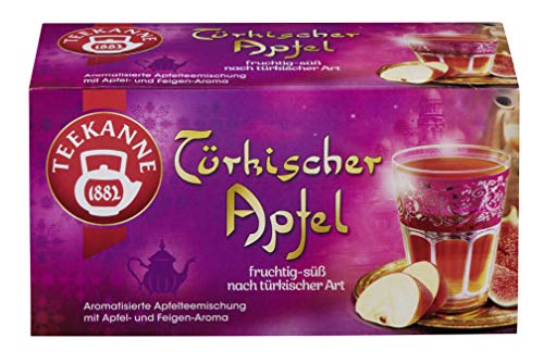 Teekanne Türkischer Apfel, 6 x 20 Teebeutel, 6er Pack (6 x 55 g) von Teekanne